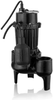 D-HONOR 1/2 HP 5400GPH Cast Iron Sewage Pump with Piggy Back Tether Float Switch