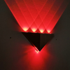 LED Wall Light Modern 5W Triangle LED Wall Sconce Light Fixture Indoor Hallway Up Down Wall Lamp Spot Light Aluminum Decorative Lighting for Theater Studio Restaurant Hotel Multi-colored AC85-265V