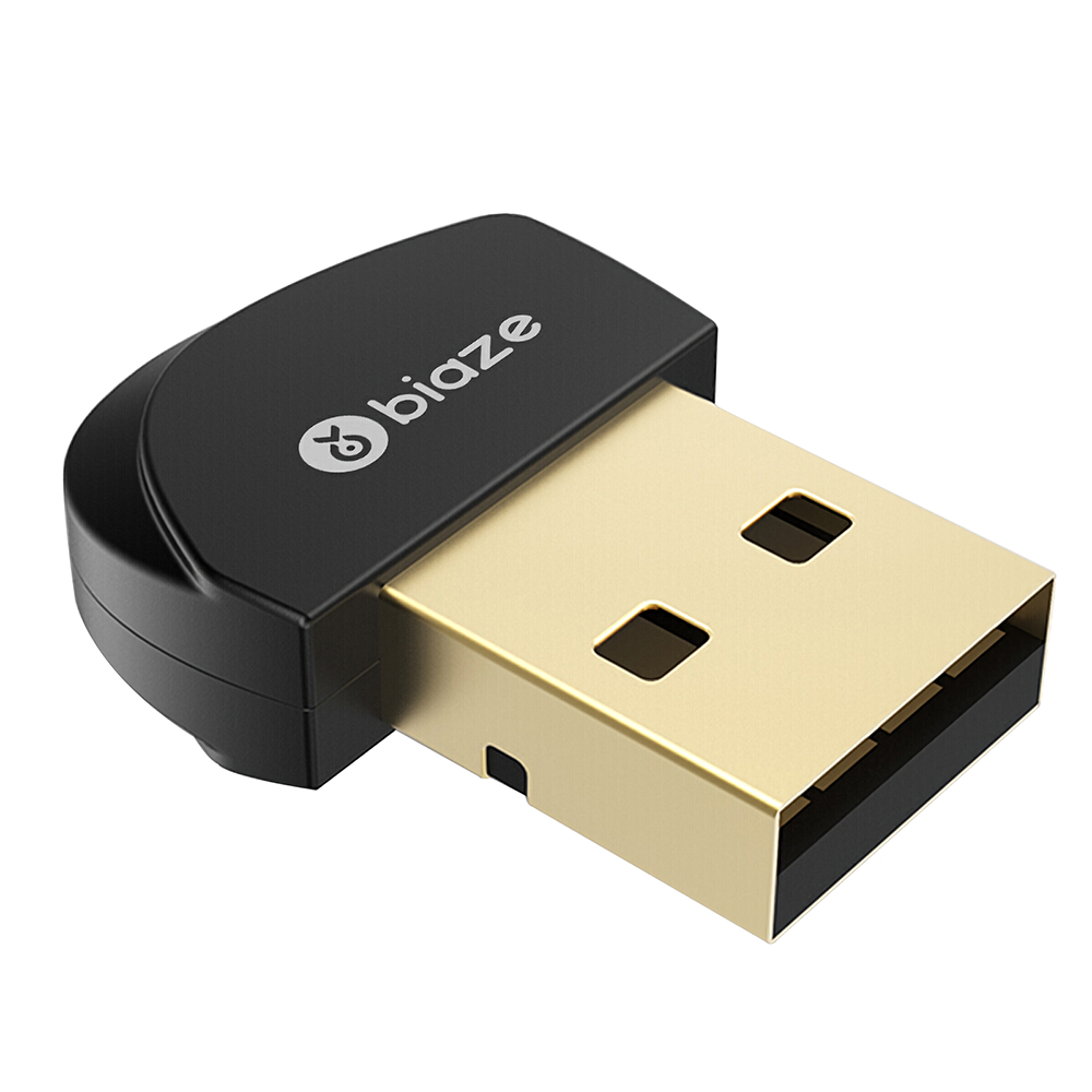 BIAZE D29 USB Bluetooth Adapter 4.2 Version Audio Drive Free Desktop Dongle Wireless Audio Receiver Transmitter