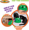 Allstar Innovations Pop N’ Play Interactive Motion Cat Toy, Includes: Electronic Smart Random Moving Feather & Mouse Teaser, Mouse Squeak Sound Optional & Auto Shut Off. Best Cat Toy Ever!