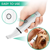 oneisall Dog Clippers with Double Blades,Cordless Small Pet Hair Grooming Trimmer,Low Noise for Trimming Dog's Hair Around Paws, Eyes, Ears, Face, Rump