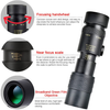 4k 10-300x40mm Super Telephoto Zoom Monocular Telescope, Monoculars for Adults with Phone Adapter Tripod, Scope for Bird Watching Hunting Concert Camping Travel