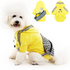 Dog Hoodie Sweatshirt Comfortable Long Sleeve Reflective Stripe Pet Clothes for Puppy Dogs Cats with Bag