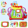 Liberty Imports 15-in-1 Musical Activity Cube Educational Game Play Center Baby Toddler Toy with Lights and Sounds for Early Learning and Development