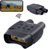 LUXUN Digital Night Vision Binoculars Goggles with WiFi for Complete Darkness, Night Vision can Take Hd Image & Video Digital - 984 ft Infrared for Hunting, Tourism, Camping