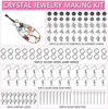 IRmm Ring Making Kit, 1670Pcs Jewelry Making Kit with 28 Colors Crystal Gemstone Chip Beads, Jewelry Wire, Pliers and Other Jewelry Ring Making Supplies
