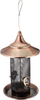 Stokes Select Provincial Screen Bird Feeder with Brushed Copper Metal Accents, 2.0 lb Seed Capacity