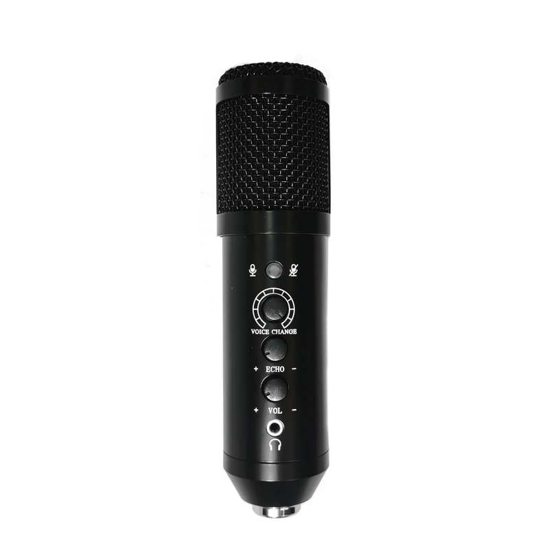 LEORY MK-F700TL Capacitive Microphone Heart-Shaped High-Fidelity Noise-Cancelling Microphone with Stable Stand