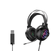M10 7.1 Virtual Stereo Surround Sound Gaming Headset 3-In-1 USB Plug Noise Reduction 360° Adjustable Microphone Large 50Mm Speaker