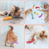 ETEKYER Catnip Toys, Cat Toys, Cat Toys for Indoor Cats, Catnip Toys for Cats, Cat Toys with Catnip, Interactive Cat Toy, Cat Chew Toy, Cat Pillow Toys, Cat Toys for Kittens Kitty
