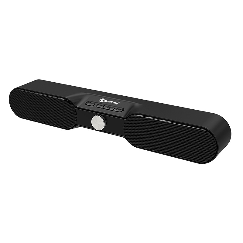 Newrixing Soundbar Wireless Bluetooth Speaker Home Theater Surround Audio Stereo Receiver 3D Surround Subwoofer Loudspeaker for Phone TV PC