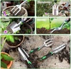 EXQUI Gardening Tools Set, Garden Gifts for Women Man Aluminum Heavy Duty Succulent Garden Tools Kits, Durable Storage Tote Bag with Gardener Gloves,Kneeling Pad,Pruning Shears,Sprayer,Weeder,Trowel