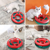 Cat Toys, Cat Toys for Indoor Cats,Interactive Kitten Toys Roller Tracks with Catnip Spring Pet Toy with Exercise Balls Teaser Mouse