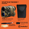 TecTecTec ProWild S Hunting Rangefinder with Angle Compensation Laser Range Finder for Hunting with Range Scan, Speed Mode, CR2 Battery, and Normal Measurements