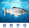 GBSYU Floppy Fish Cat Toy, Cat Toys for Indoor Cats with Catnip, Interactive Cat Toy for Cat Exercise, Realistic Cat Fish Toy, Motion Kitten Toys