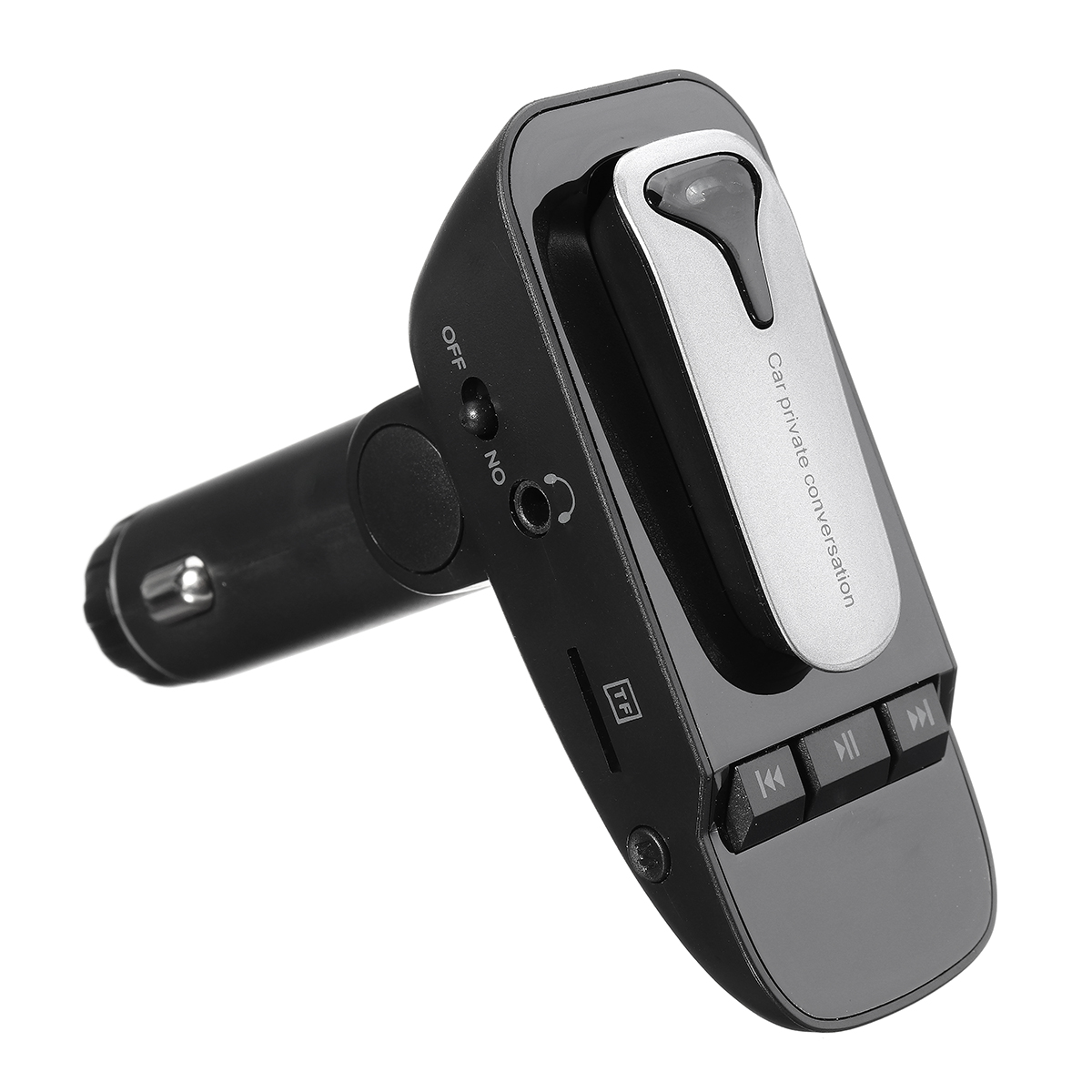 ER9 Wireless Bluetooth Handsfree Auto Car FM Transmitter MP3 Player with Earphone