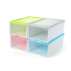 Plastic Clear Drawer Home Shoe Storage Box Stackable Organiser Foldable Case Shoe Racks
