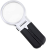 OriGlam Magnifying Glass with LED Light, 3X Magnifying Glass Handheld Lighted Magnifier, Magnifying Glass Light Magnifier for Reading, Soldering, Coins