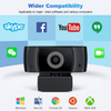 2021 AutoFocus Webcam with Microphone & Privacy Cover, Wansview HD 1080P USB PC Web Camera for Laptop Computer Desktop, for Live Streaming, Zoom, Video Call, Online Meeting, Gaming