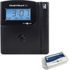 Pyramid Time Systems, TTEZ, Timetrax Automated Swipe Card Time Clock System with Software Download, USB Connect, Up to 25 Employees, Made in USA, Swipe Time Clock, Black