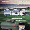 10-20x50 Monocular Telescope, High Power Zoom Telescope for Adults with Smartphone Holder & Tripod, Waterproof BAK4 Prism FMC Monocular for Bird Watching Hunting Camping Travelling Wildlife Scenery