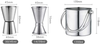 FMGFGFMG 350ml Shaker, 304 Stainless Steel Shaker, Shaker Cup, Bar Set with Ice Bucket, Suitable for Drinking Crowds, Used in Bars, Home Bars, Etc.