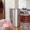 Stainless Steel Ham Maker, Meat Press with a Thermometer & 20 PCS Cooking Bags, Pressure Ham Cooker for Homemade Deli Meat