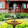 Solar Fountain Water Pump for Bird Bath, New Upgraded Mini Solar Powered Fountain Pump 1.5W Free Standing Solar Panel Kit Water Fountain for Garden, Pond, Pool, and Outdoor