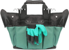 Garden Tool Bag Canvas Heavy-Duty Gardening Tote, Hand Tool Storage Tote Organizer with 8 Pockets (Garden Tools Not Included) (A)