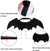 Malier Halloween Cat Costume for Cats Dogs Pet Bat Wings Cat Dog Bat Costume Wings (Small)