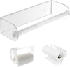 Acrylichomedesign Wall Mount Acrylic Paper Towel Holder,Clear
