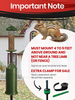 Deluxe Squirrel-Raccoon Stopper 18"-“No Need to Take Down Pole Model- No Tool Install with Our Newest Design - Wrap Around Stopper - Stops Squirrels - Protect Bird Feeder Feeders