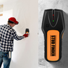 Jrewu Stud Finder Wall Scanner Wall Detector Electronic Stud Sensor Beam Finders Center Finding Wood Metal AC Wire standard stud finder