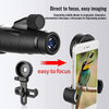Phone Scope Cell Phone Adapter Mount - Compatible Binocular Monocular Spotting Scope Telescope Microscope-Fits Almost All Smartphone on The Market -Record The Nature The World by Powder Ridge
