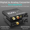 192KHz Digital to Analog Audio Converter with Bass and Volume Adjustment