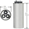 45-5 uF MFD CBB65 Capacitor Air Conditioner Capacitor Round Dural Motor Run Capacitor Withstand 450V AC
