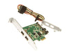 Dual Port Firewire IEEE 1394A Pcie X1 Card BW851AA Include Cable and LP Bracket
