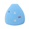 3 Buttons Silicone Fob Skin Car Key Cover Jacket For Toyota Scion Tc