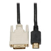 P566-003 HDMI to DVI Cable, Digital Monitor Adapter Cable (HDMI to DVI D M/M), 1080P, 3 Ft.