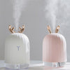 Cute White Deer / Pink Rabbit 220ML Humidifier Air Purifier USB Colorful Light for Home Office Car