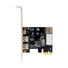 1394 Firewire Card,Pcie 4 Ports 1394A Firewire Expansion Card, PCI Express (1X) to External IEEE 1394 Adapter Controller