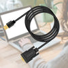 1.5M USB Cable 3.0 Male to VGA USB to VGA Adapter Stable Audio Video Converter,Black,Adapter