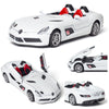 1:32 Alloy Mercedes BENZS SLR Pull Back Motor Diecast Car Model Toy with Sound Light for Gift Collection