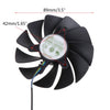 89Mm CF9015H12S 4Pin Graphics Card Fan for ZOTAC RTX3090 Trinity RTX 3080 Cooler