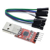 CP2102 USB 2.0 to TTL Module Serial Converter Adapter Module USB to TTL Downloader with Jumper Wires