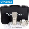Alctron MC001 Professional Large Diaphragm FET Studio Condenser Recording Microphone for Live Broadcast with Shock Mount Carry Case (Standard)