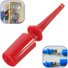10Pcs Multimeter Lead Wire Probe Test Hook Kit Connector Electronics Laborator