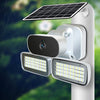 VESAFE 2MP Wifi Solar Garden Light Camera HD 1080P Night Vision Two-way Intercom Wireless Surveillance Camera
