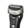 VGR Professional Shaver 3 Blade Shaper Barber Electric Shaver Wet Dry Electric Razor For Men Rechargeable Shaving Machine V-303 EU Plug
