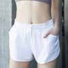 WH-550 Retro Style Relaxation Quick-drying Femal Breathe Freely Elastic Yoga Fitness Sport Shorts